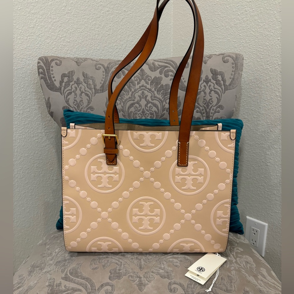 Tory Butch Contrast Tote